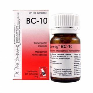 BC-10 -Dr. Reckeweg -Gagné en Santé