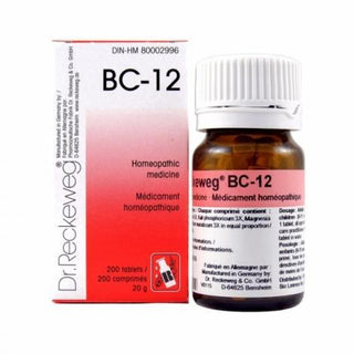 Dr. reckeweg - bc-12 20g - 200 tabs
