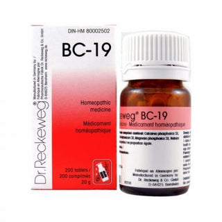 Dr. reckeweg - bc-19 20g - 200 tabs