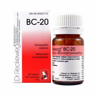 Dr. reckeweg - bc-20 20g - 200 tabs