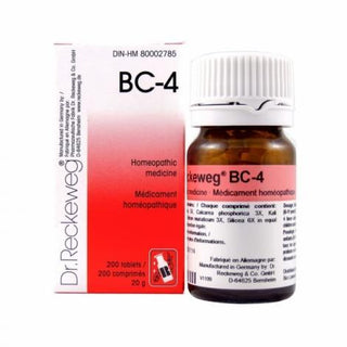 Dr. reckeweg - bc-4 20g - 200 tabs