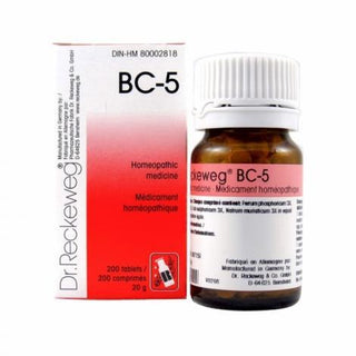 Dr. reckeweg - bc-5 20g - 200 tabs
