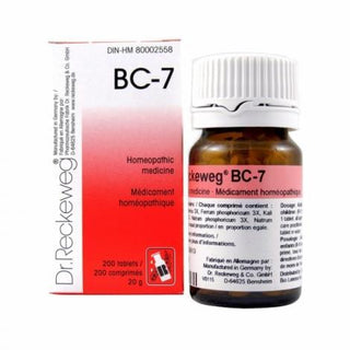 Dr. reckeweg - bc-7 20g - 200 tabs