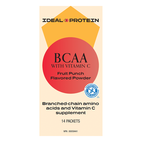 Ideal protein - Branched chain amino acids fruit punch - 14 packets