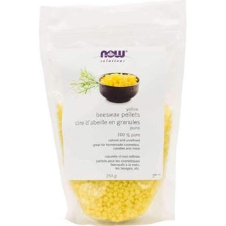 Now - beeswax pellets, natural yellow 250g