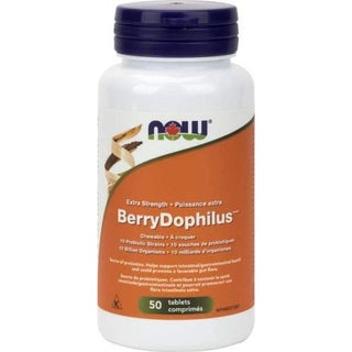 Now - berrydophilus ™ extra-strength 10b - 50 chews