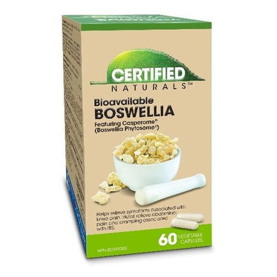 Boswellia Biodisponible avec Casperome -Certified Naturals -Gagné en Santé