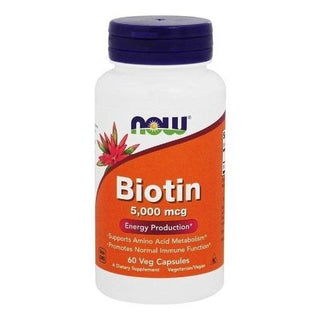 Now - biotin 5000 mcg