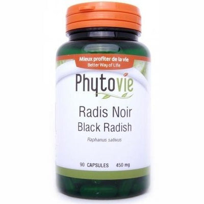 Radis noir 450 mg -Phytovie -Gagné en Santé