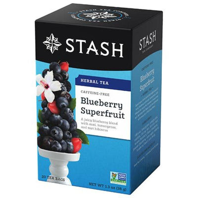 Tisane superfruit bleuet -Stash tea -Gagné en Santé