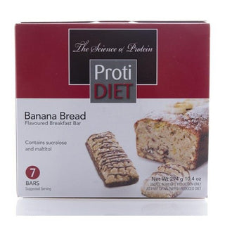 Proti diet – banana bread breakfast protein bar