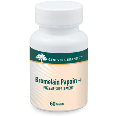 Bromelain Papain + (180's) - Genestra - Win in Health