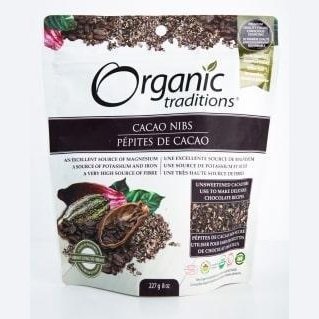 Organic traditions - cocoa nibs - 227 g
