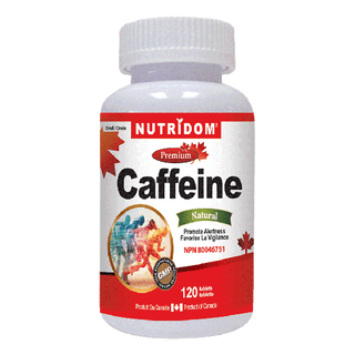Nutridom - Caffeine pure - 120 tabs