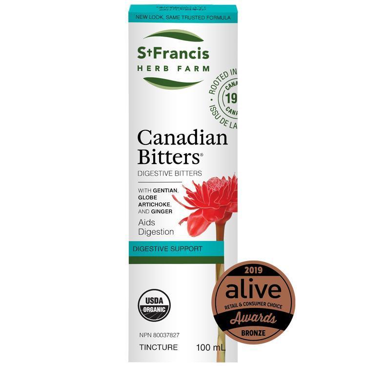 CanadianBitters (Amers Digestifs) -St Francis Herb Farm -Gagné en Santé