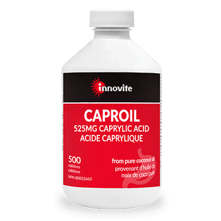 Caproil liquide - 525 mg acide caprylique -Innovite Health -Gagné en Santé