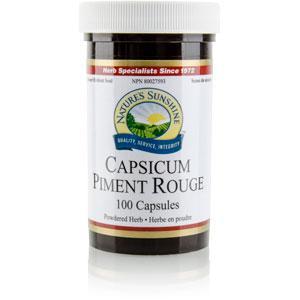 Nature's sunshine - capsicum - 100 caps