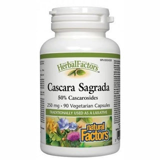 Natural factors - herbalfactors cascara sagrada 250 mg 90 vcaps