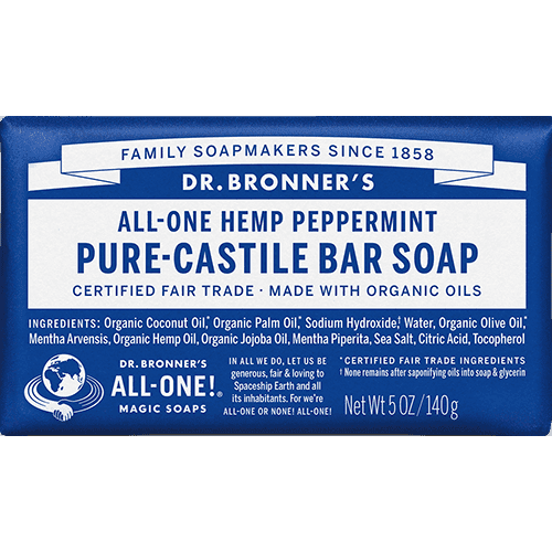 Barres de savon de Castille -Dr. Bronner's -Gagné en Santé