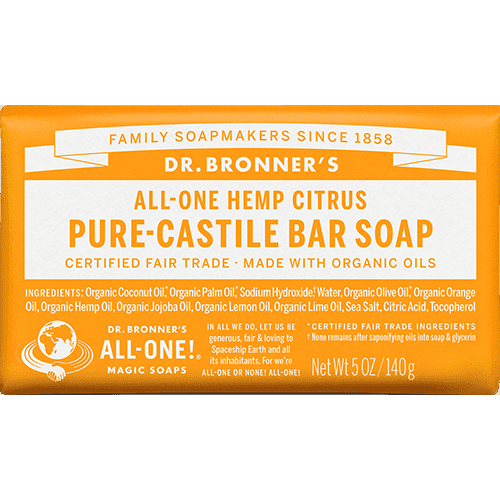 Barres de savon de Castille -Dr. Bronner's -Gagné en Santé