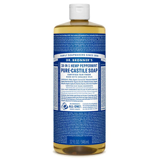 Dr. bronner's - pure castile soap liquid - peppermint