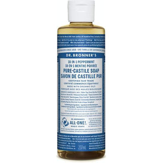 Dr. bronner's - pure castile soap liquid - peppermint