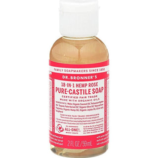 Savon Liquide Castile - Rose -Dr. Bronner's -Gagné en Santé