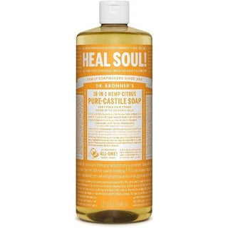 Savon liquide Castile - Citron -Dr. Bronner's -Gagné en Santé