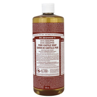 Savon Liquide Castile - Eucalyptus -Dr. Bronner's -Gagné en Santé
