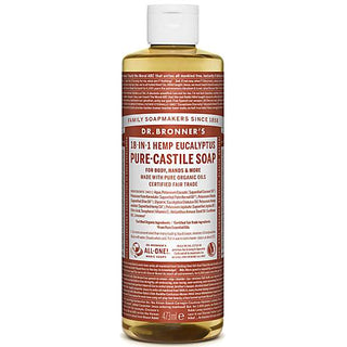 Savon Liquide Castile - Eucalyptus -Dr. Bronner's -Gagné en Santé