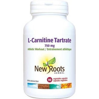 New roots - l-carnitine tartrate 750mg - 90 vcaps