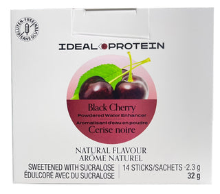 Ideal protein - black cherry powdered water enhancer