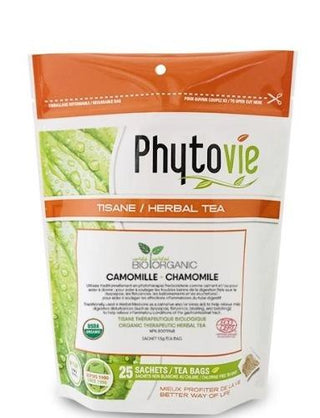 Phytovie - organic camomille herbal tea - 25 bags