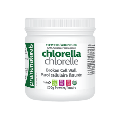 Chlorella -Prairie Naturals -Gagné en Santé