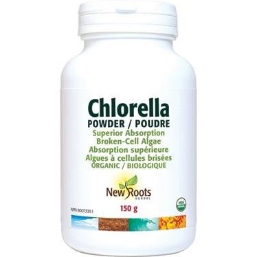 Chlorelle - Poudre -New Roots Herbal -Gagné en Santé
