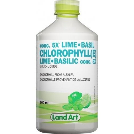 Chlorophylle Concentrée 5x Liquide -Land Art -Gagné en Santé