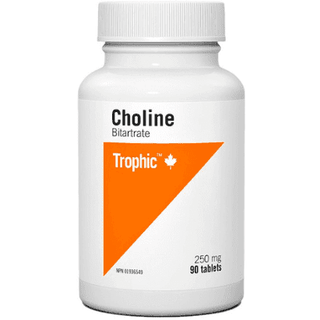 Trophic - choline bitartrate 250mg - 90 tabs