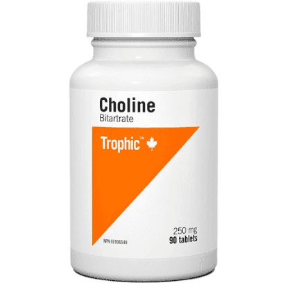 Bitartrate de Choline -Trophic -Gagné en Santé