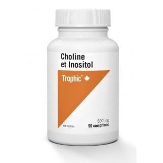 Trophic - choline & inositol 500mg - 90 tabs