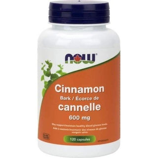 Now - cinnamon bark 600 mg - 120 vcaps