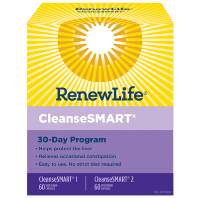 CleanseSMART Programme de 30 jours -Renew Life -Gagné en Santé