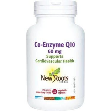 Co-Enzyme Q10 | 60 mg - New Roots Herbal - Win in Health