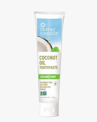 Coconut Oil Toothpaste - Coconut Mint - Desert Essence - Win in Health