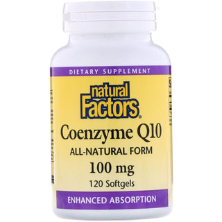 Natural factors - coenzyme q10 100 mg