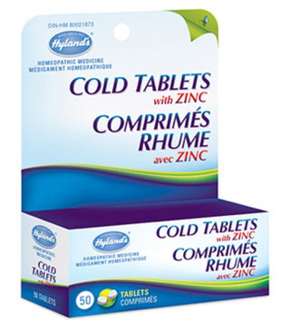 Cold tablets with zinc