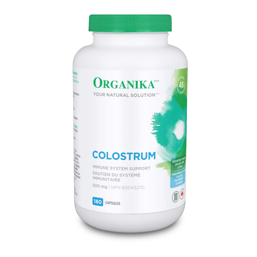 Colostrum 500mg (bovine) - Organika - Win in Health