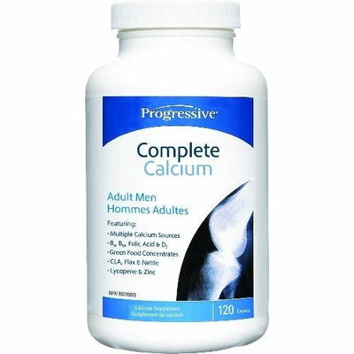 Complete Calcium - Hommes adultes -Progressive Nutritional -Gagné en Santé