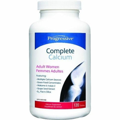 Complete Calcium - Femmes Adultes -Progressive Nutritional -Gagné en Santé