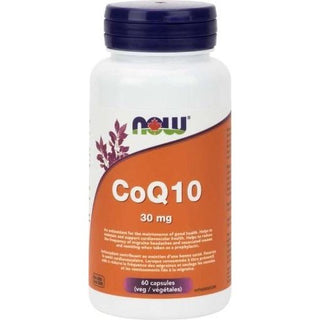 Now - coq10 30 mg and 60 mg