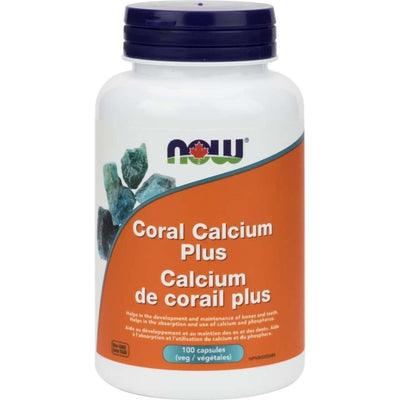 Calcium Corail Plus -NOW -Gagné en Santé
